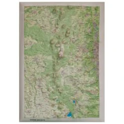 Carte 3D Deniveles Chaîne Des Puys