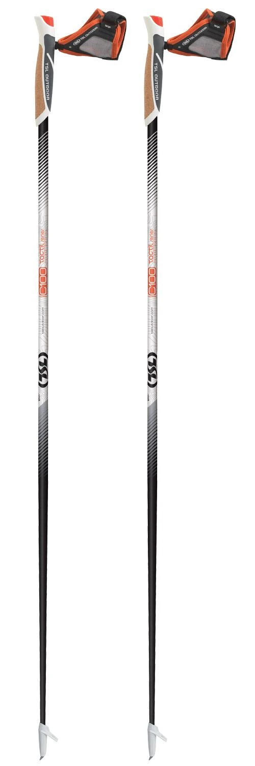 Bâton TSL Tactil C100 Cork Spike Black White 1 Bâton TSL Tactil C100 Cork Spike Black White