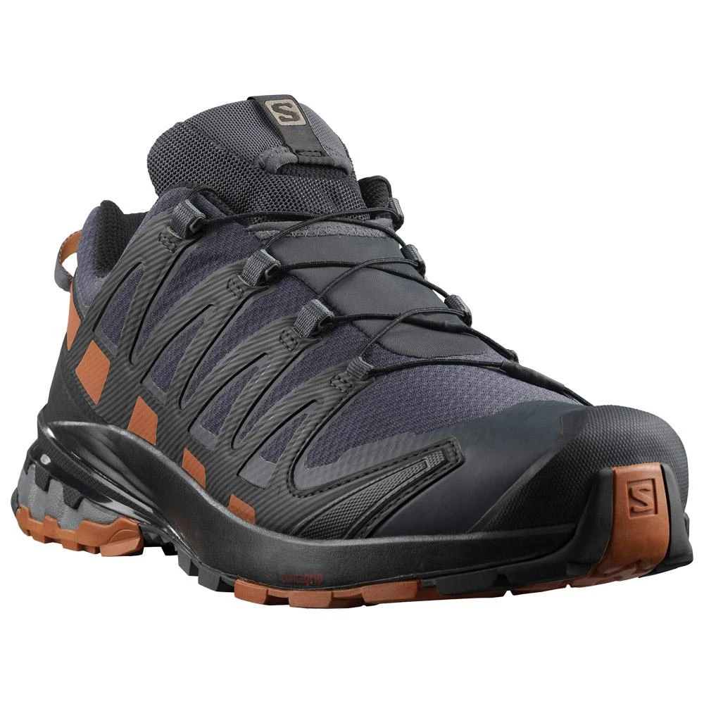 Chaussures De Trail Salomon Xa Pro 3D V8 Gtx Ebony Caramel Cafe Black 4 Chaussures De Trail Salomon Xa Pro 3D V8 Gtx Ebony Caramel Cafe Black – Image 4