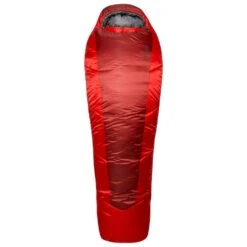 Sac De Couchage RAB Solar Eco 3 Regular Left Oxblood Red