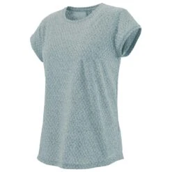 Tee-shirt De Trail Patagonia W's Ridge Flow Steam Blue