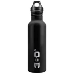 Gourde 360 Degrees Bouteille Acier Inoxydable 360° 750ml Matte Black