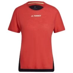Tee-shirt De Trail Adidas Agravic Pro Wool Women Altered Amber