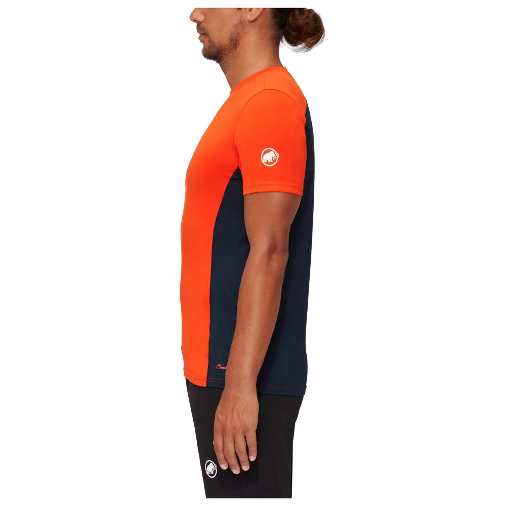 Tee-shirt De Rando Mammut Sertig Hot Red Marine 2 Tee-shirt De Rando Mammut Sertig Hot Red Marine – Image 2