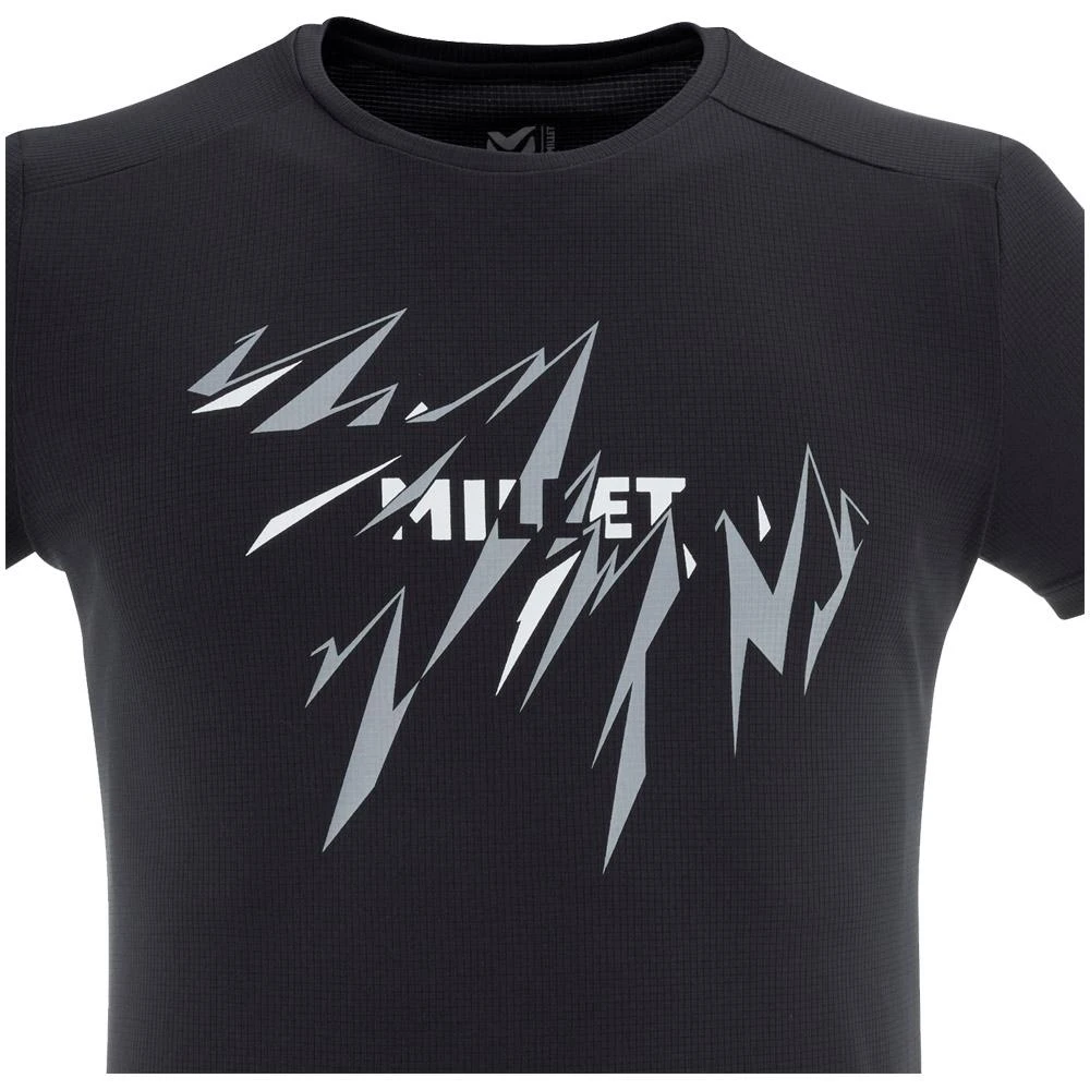 Tee-shirt De Rando Millet Rock Point S/S Black 2 Tee-shirt De Rando Millet Rock Point S/S Black – Image 2