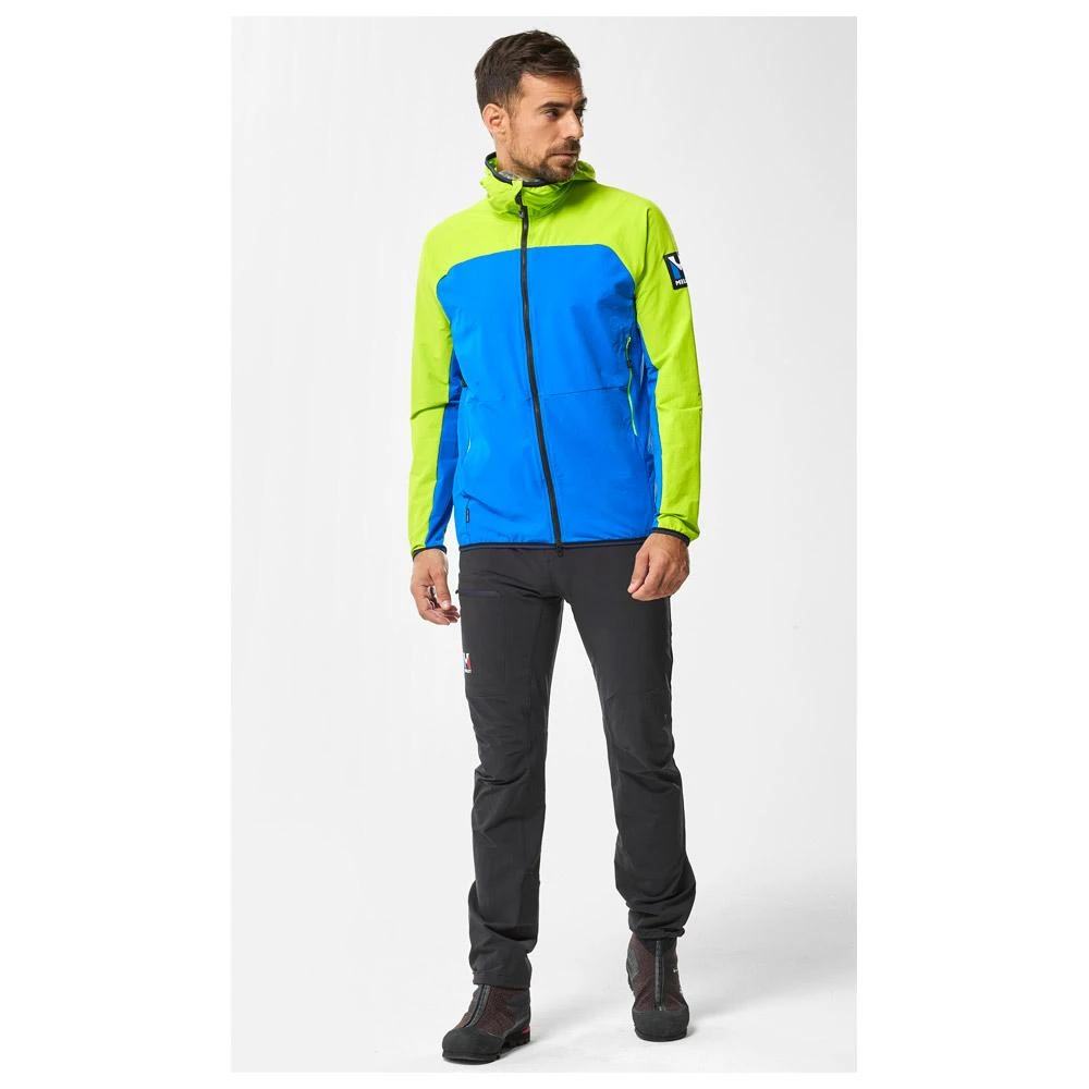 Veste D’alpinisme Millet Trilogy Cordura Hoodie Sky Diver Acid Green 4 Veste D’alpinisme Millet Trilogy Cordura Hoodie Sky Diver Acid Green – Image 4