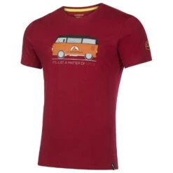 Tee-shirt D’escalade La Sportiva Van T-Shirt M Sangria