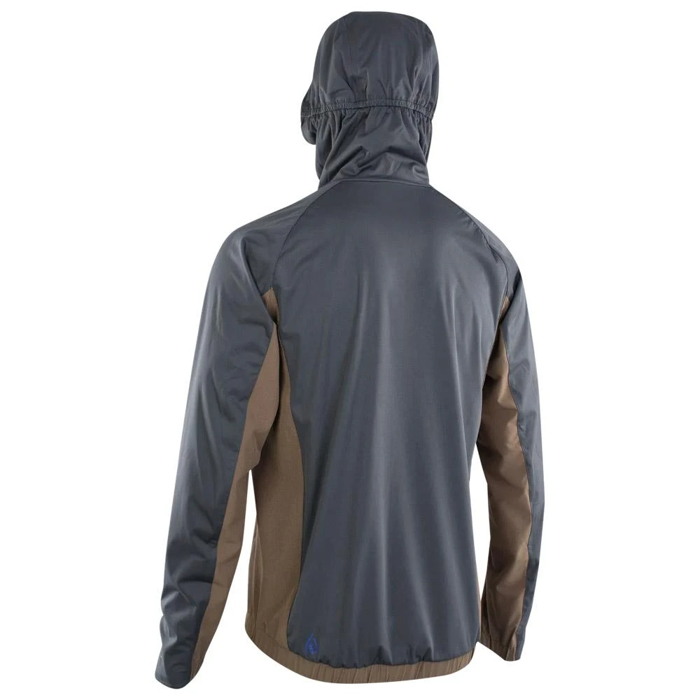 Veste VTT Ion Outerwear Shelter Jacket 3L Hybrid Unisex Mud Brown 4 Veste VTT Ion Outerwear Shelter Jacket 3L Hybrid Unisex Mud Brown – Image 4