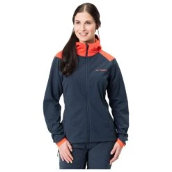 Veste VTT Vaude Women's Qimsa Softshell Jacket Dark Sea Uni -Camping Produits Boutique fba11986cd8b7287f4d8c2726f6348ed2c65f935 H23VAUDVTT2252517 4