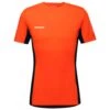 Tee-shirt De Rando Mammut Sertig Hot Red Marine